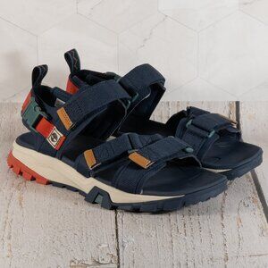 Timberland Men's Garrison Trail Webbing Sandal - Color Navy Webbing Size 8 D (M)